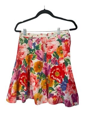 Dolce & Gabbana Y2K 6 Floral A-Line Skirt in Multicolor